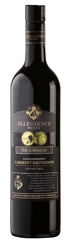 Allegiance Wines 'The Foreman' Coonawarra Cabernet Sauvignon 2022