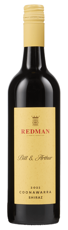 Redman Bill & Arthur Coonawarra Shiraz 2022