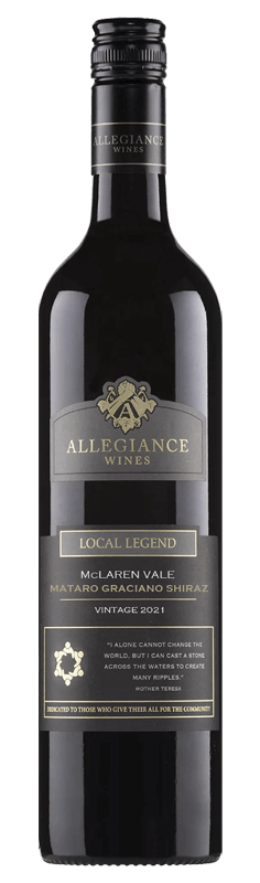 Allegiance Wines Local Legend Mataro Graciano Shiraz