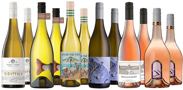 Half Price Whites & Rosé Dozen