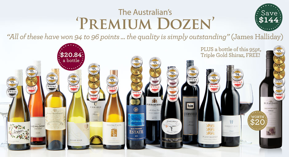 Ansøgning Mindful bande The Australian Premium Dozen | The Australian Wine